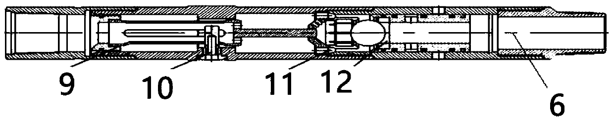 Sealing and blocking integrated efficient water blocking tubular column and oil extraction method