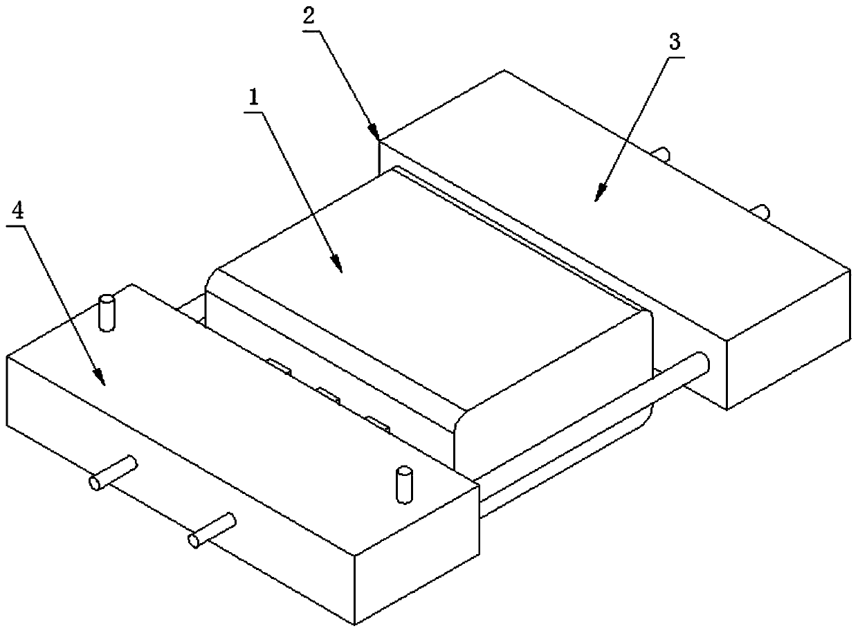 A chip-type high-voltage silicon stack and its production process