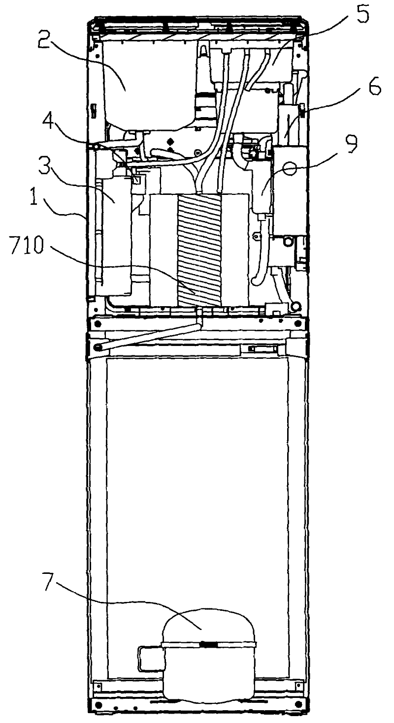 Water dispenser with purification device