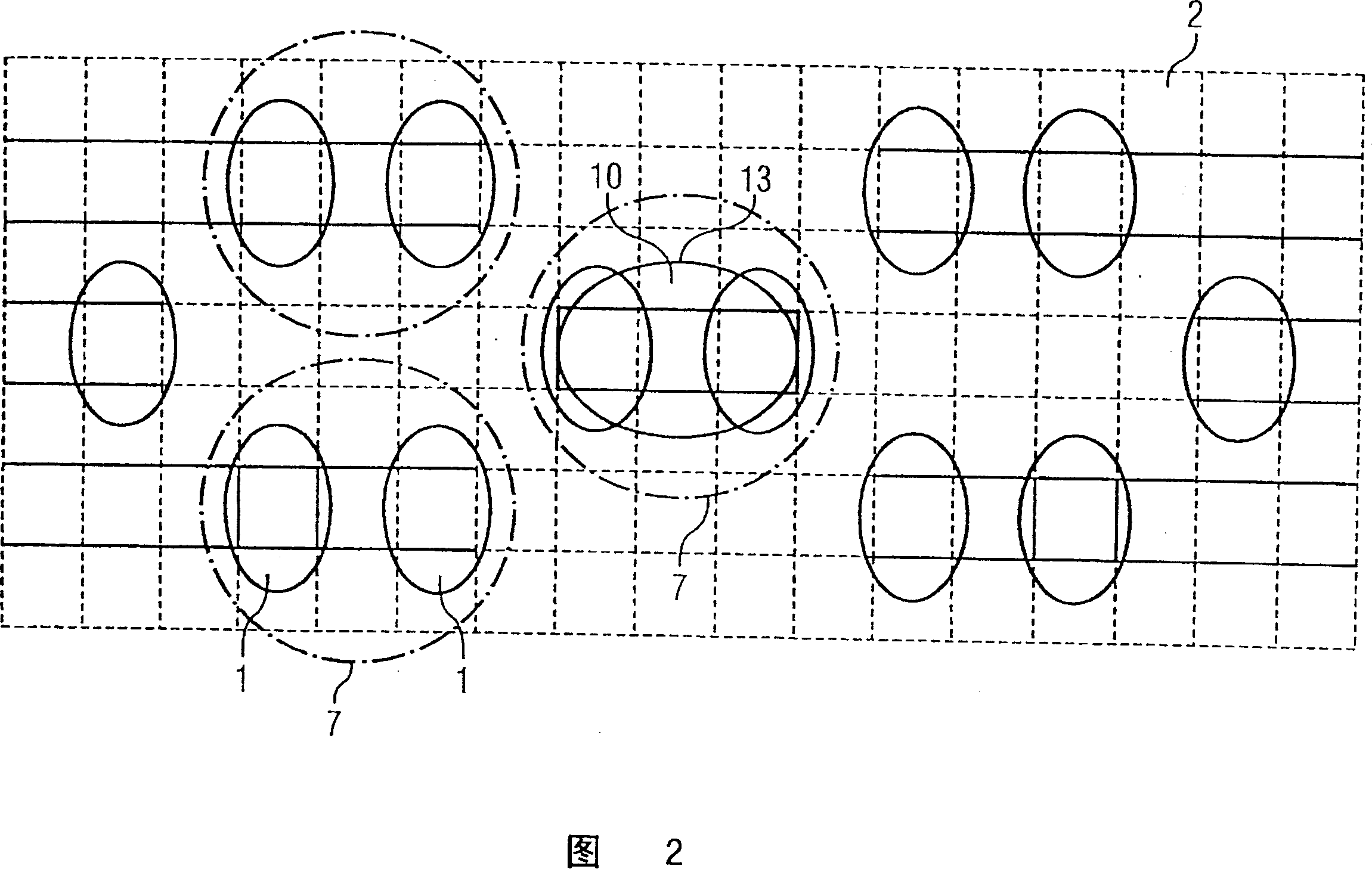 Capacitor array for increasing memory capacitance on semiconductor base plate