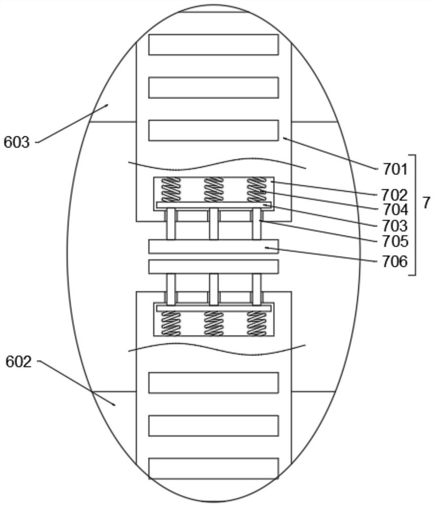 Feeding and cutting device for electronic protective film production