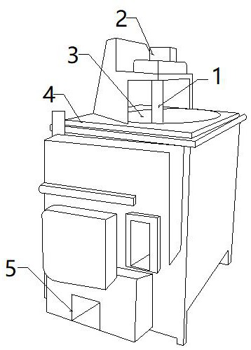 An automatic fried food system