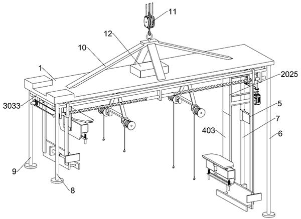 Hoisting equipment for fabricated building construction