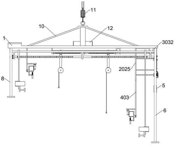 Hoisting equipment for fabricated building construction