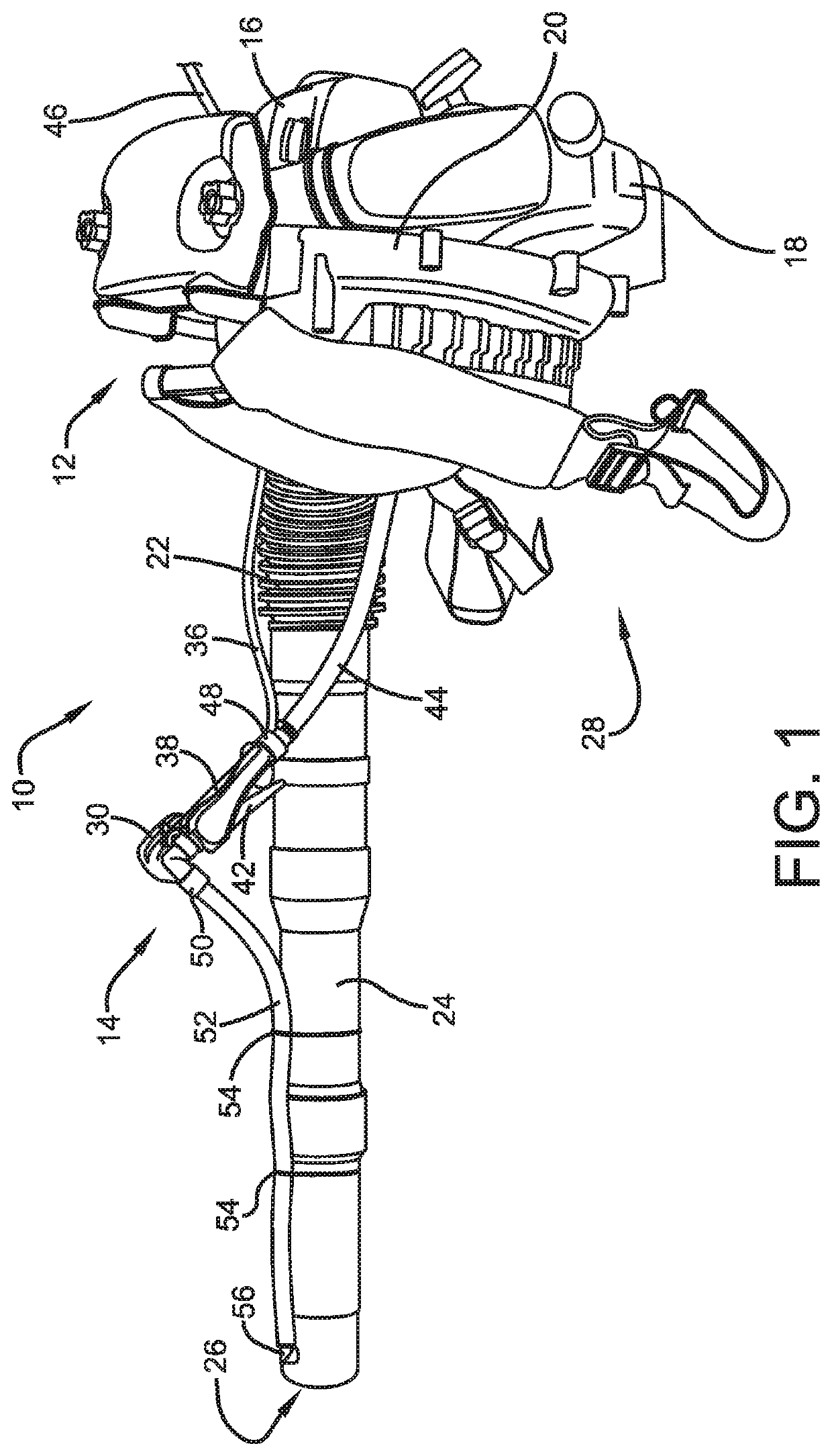 Water spray adapter for leaf blower