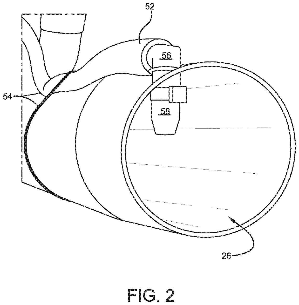 Water spray adapter for leaf blower