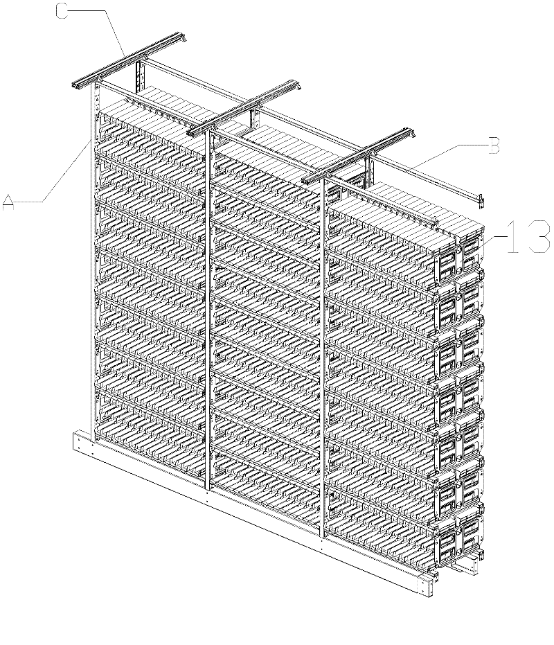 Unmanned full-automatic book management system