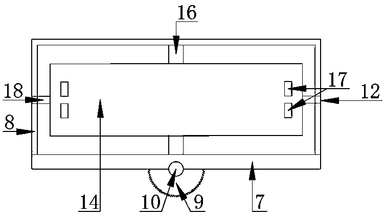 Auxiliary device for installation of vibrating wire strain gauge