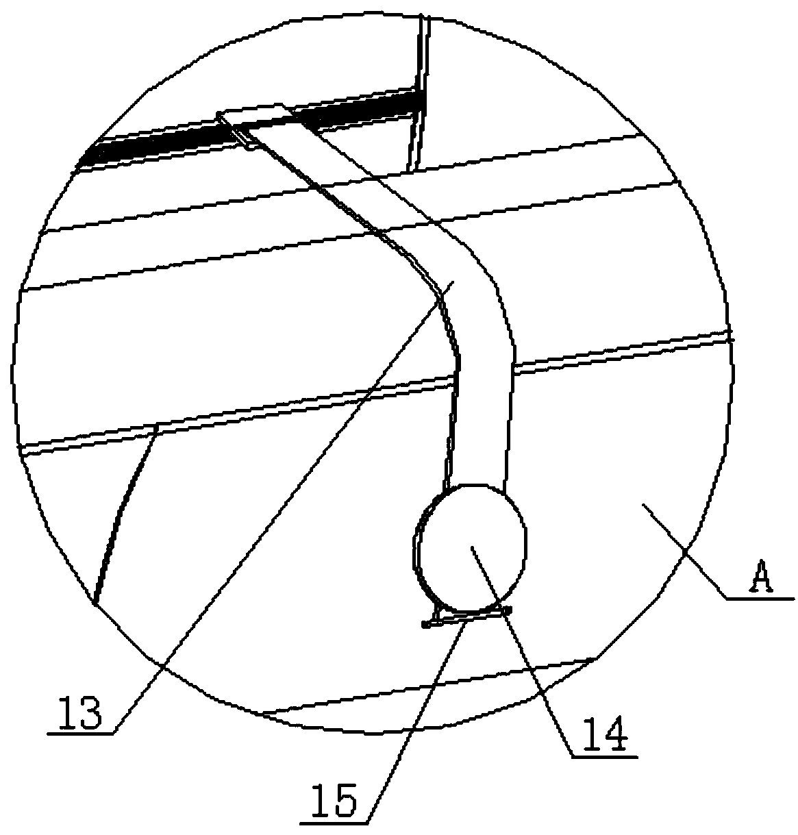 Magnetic field interaction device of magnetic resonance physiotherapy instrument