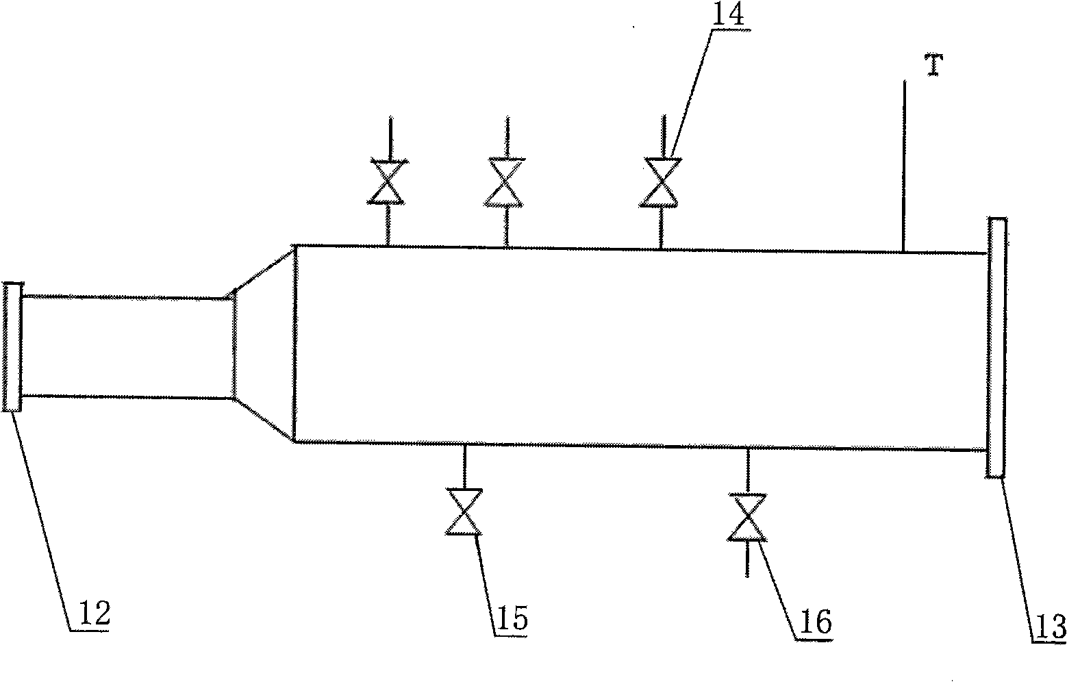 Long conveying pipeline construction method capable of simultaneously clearing pipe and testing pressure