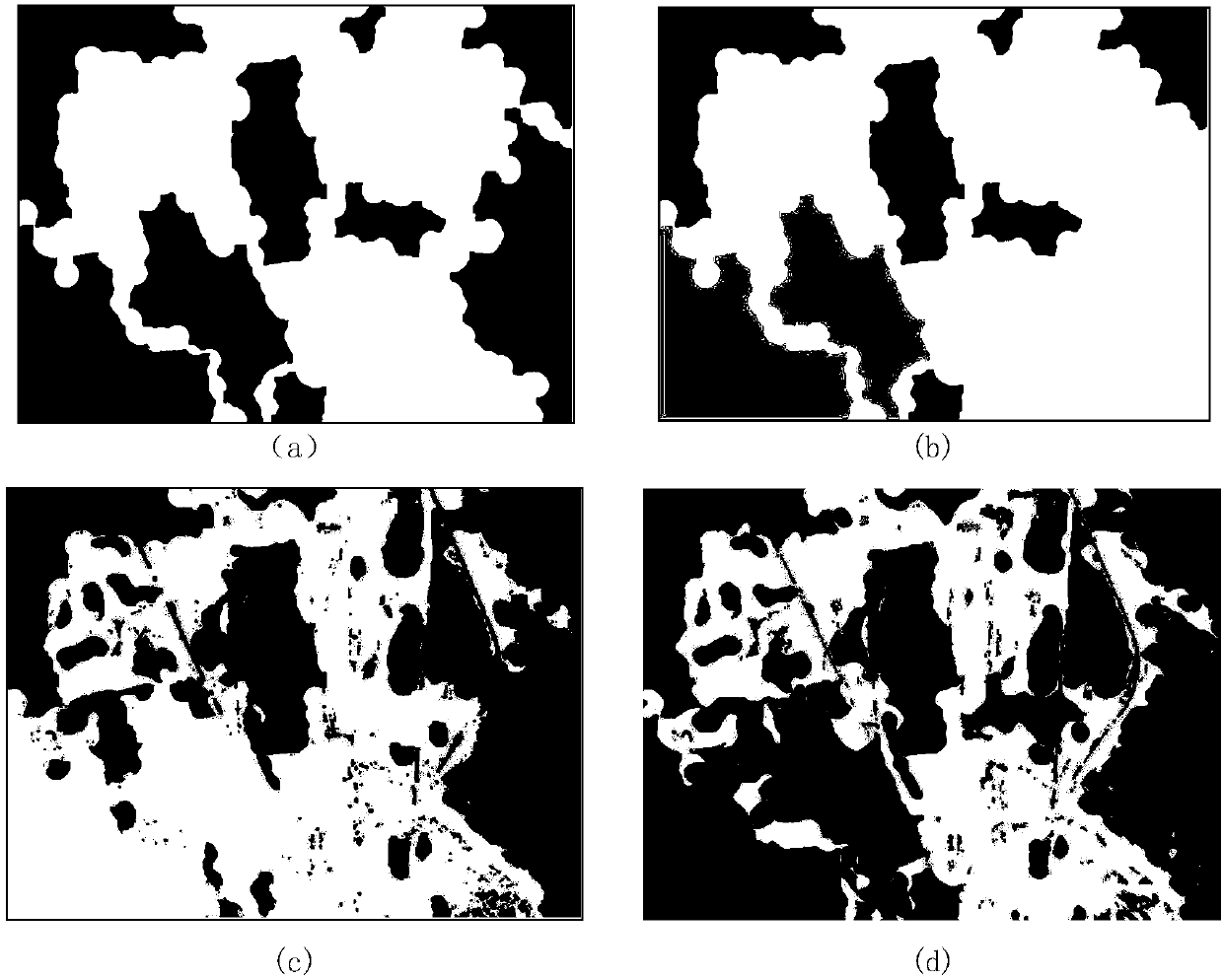 Two-stage clustering-based SAR image semantic segmentation method