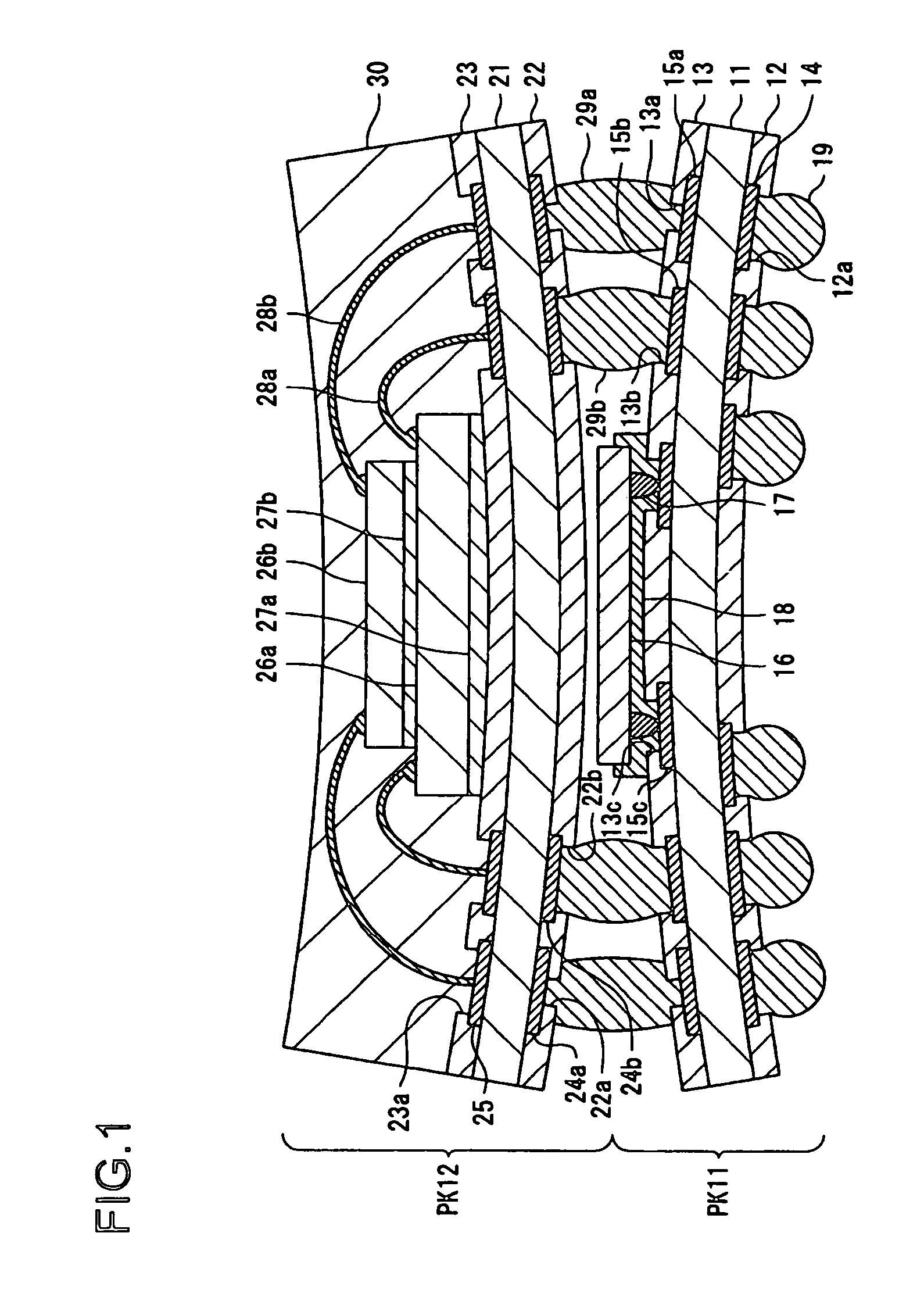 Semiconductor device, semiconductor package, electronic device, electronic apparatus, and manufacturing methods of semiconductor device and electronic device