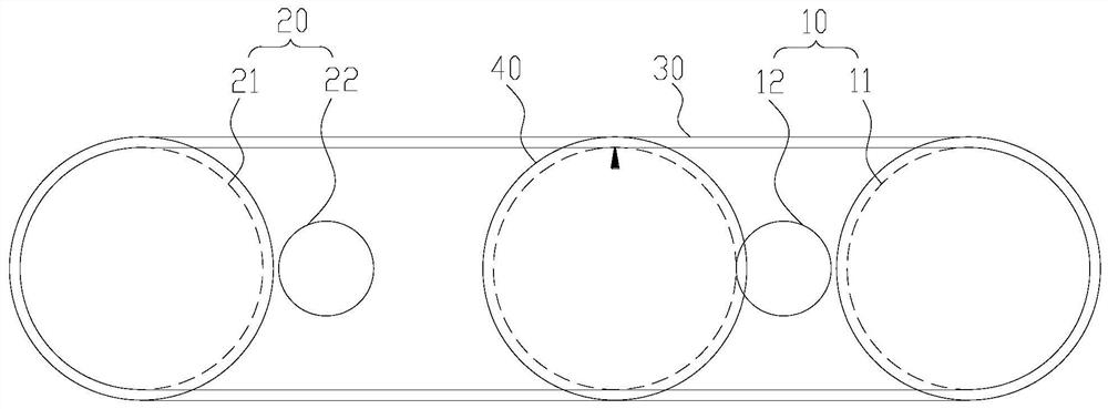 Lens switching module, camera device and mobile terminal