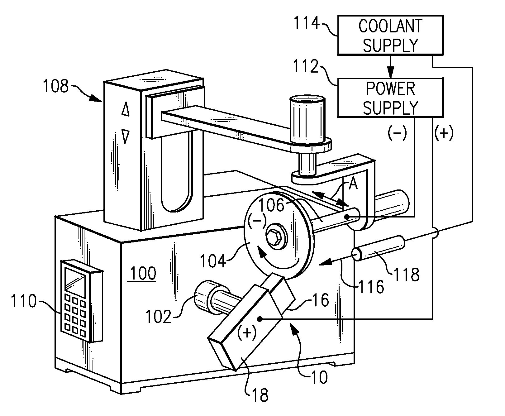 Apparatus and method for hybrid machining a workpiece