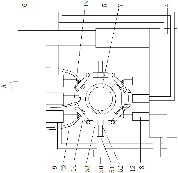 Mechanical automatic spraying device based on computer vision