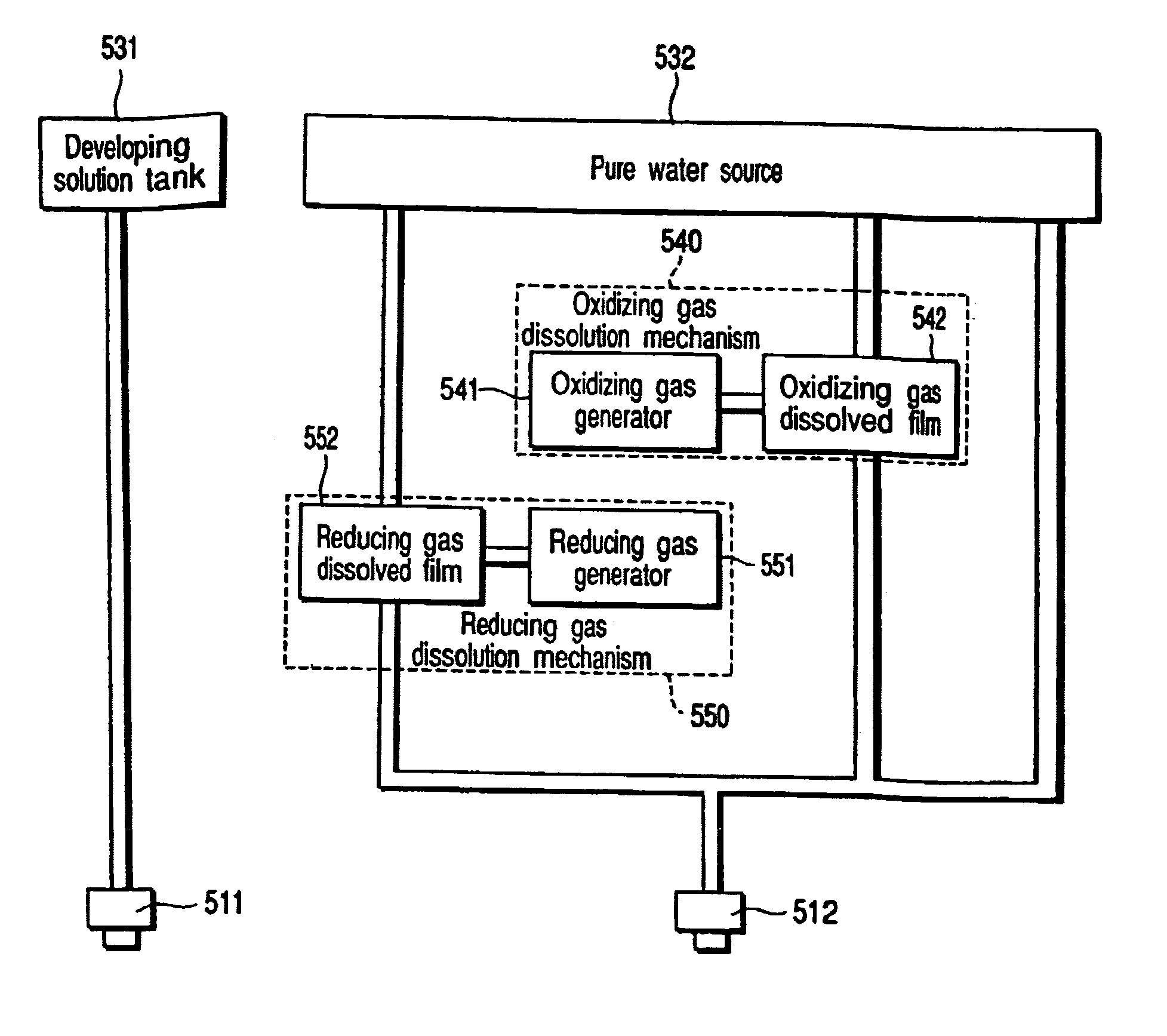 Alkaline solution and manufacturing method, and alkaline solution applied to pattern forming method, resist film removing method, solution application method, substrate treatment method, solution supply method, and semiconductor device manufacturing method