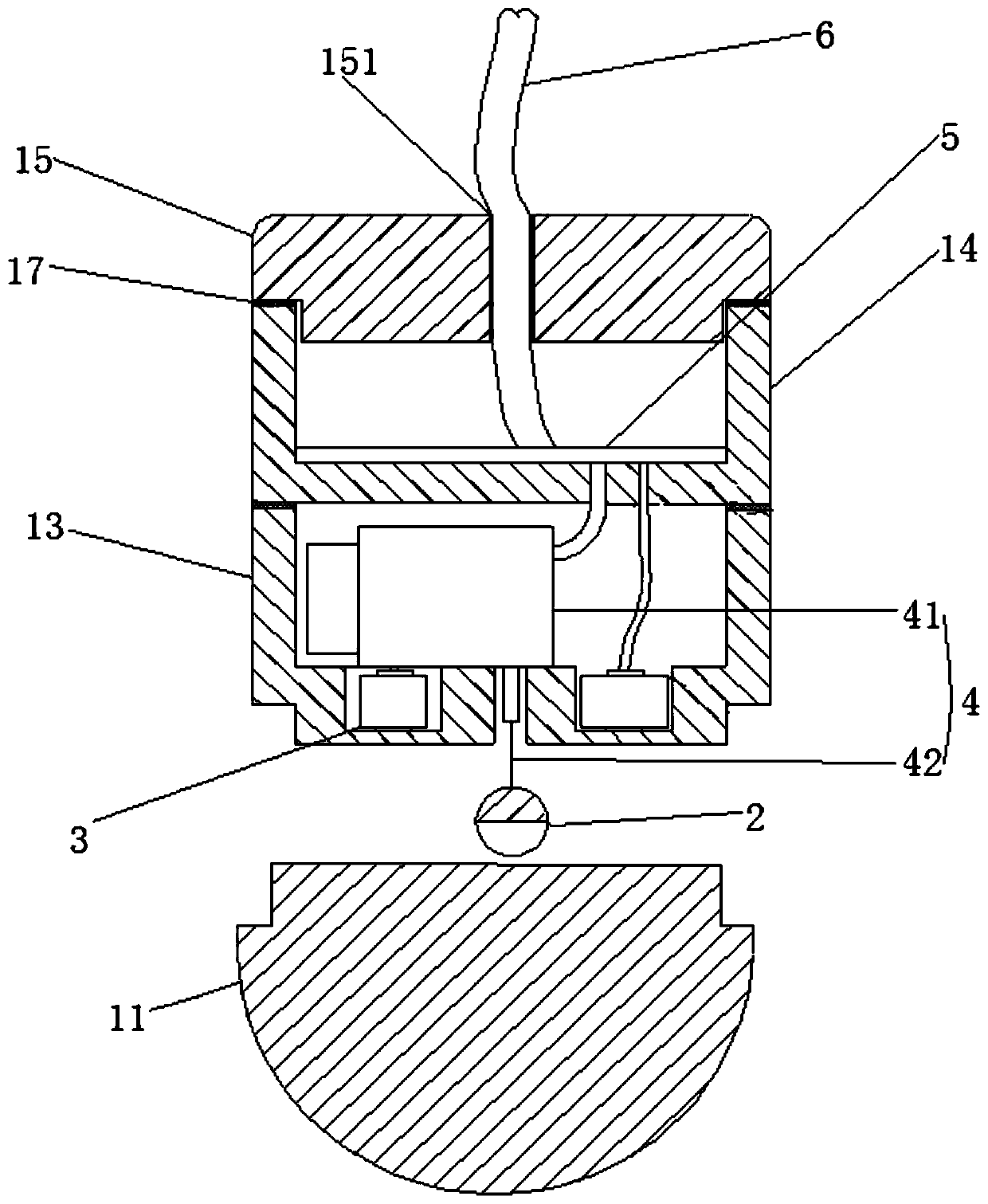 A single hole groundwater seepage vector monitoring device