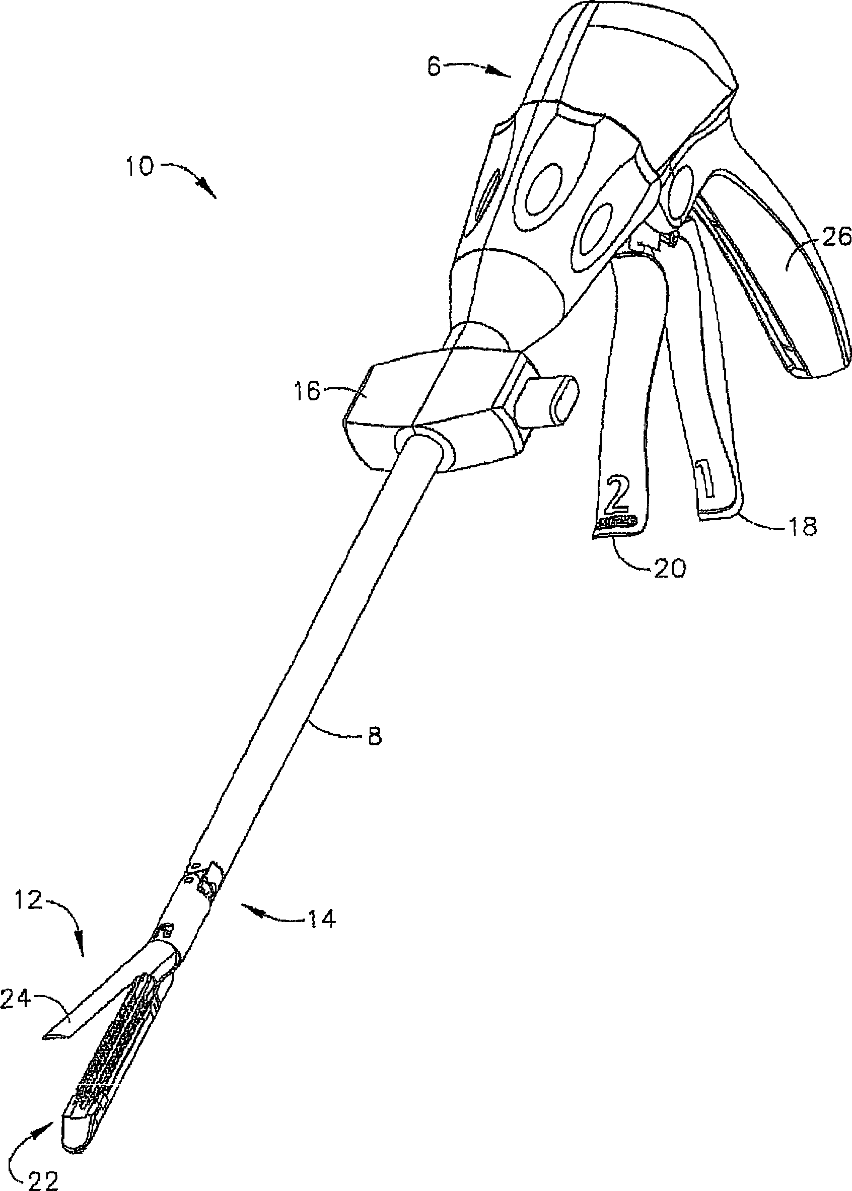 Surgical instrument with wireless communication between control unit and sensor transponders