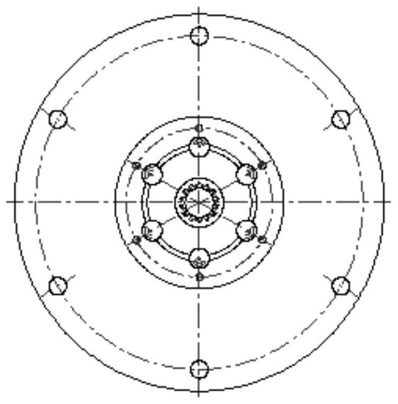 Coupling with retainer and without generating axial force