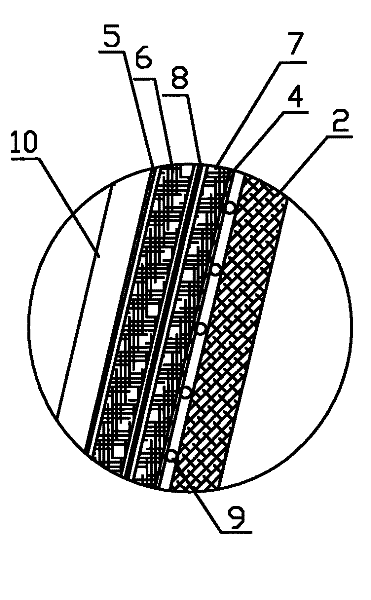 Construction method of sunlight greenhouse