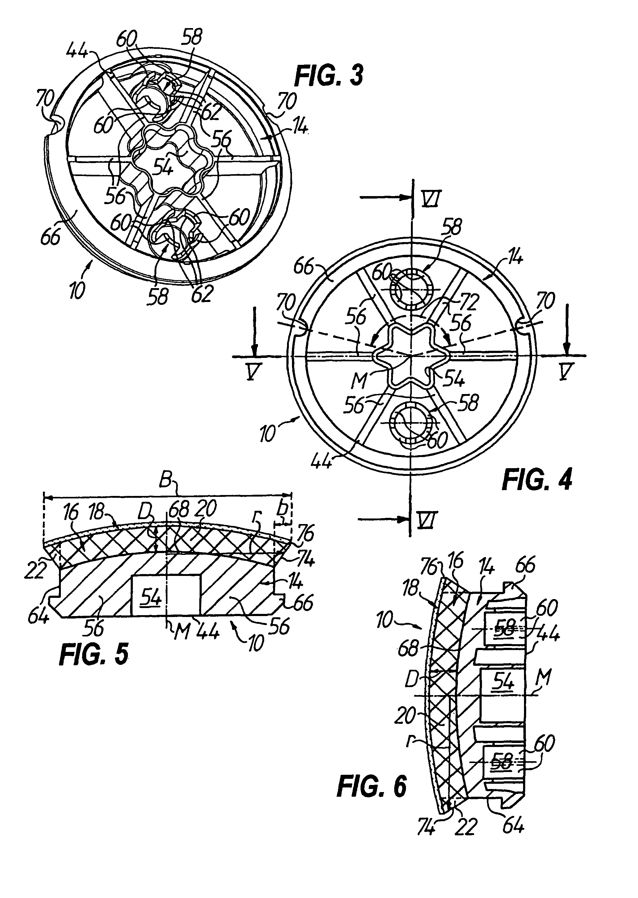 Polishing disc for a tool for the fine machining of optically active surfaces particularly on spectacle lenses and method for its production
