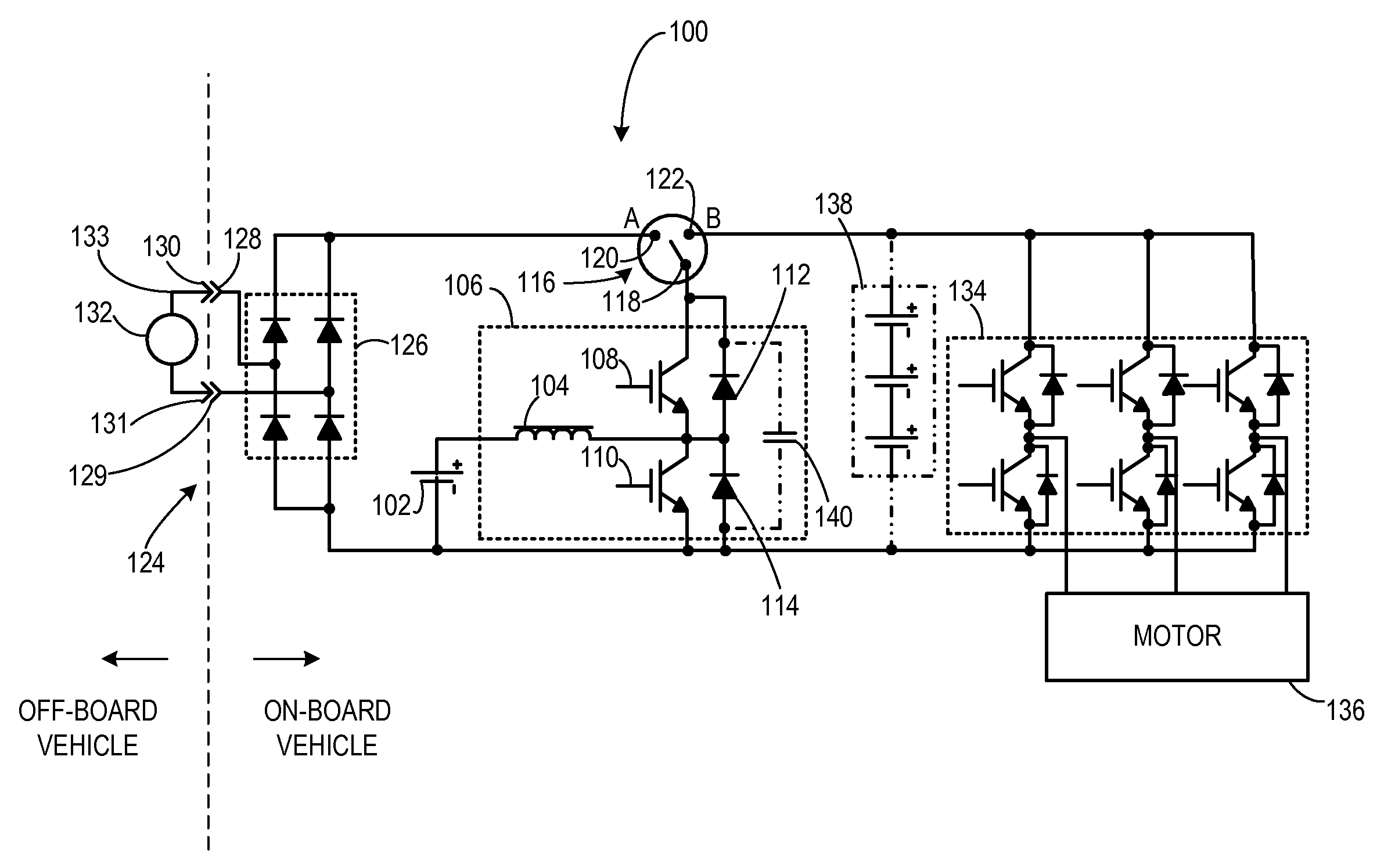 Apparatus for energy transfer using converter and method of manufacturing same