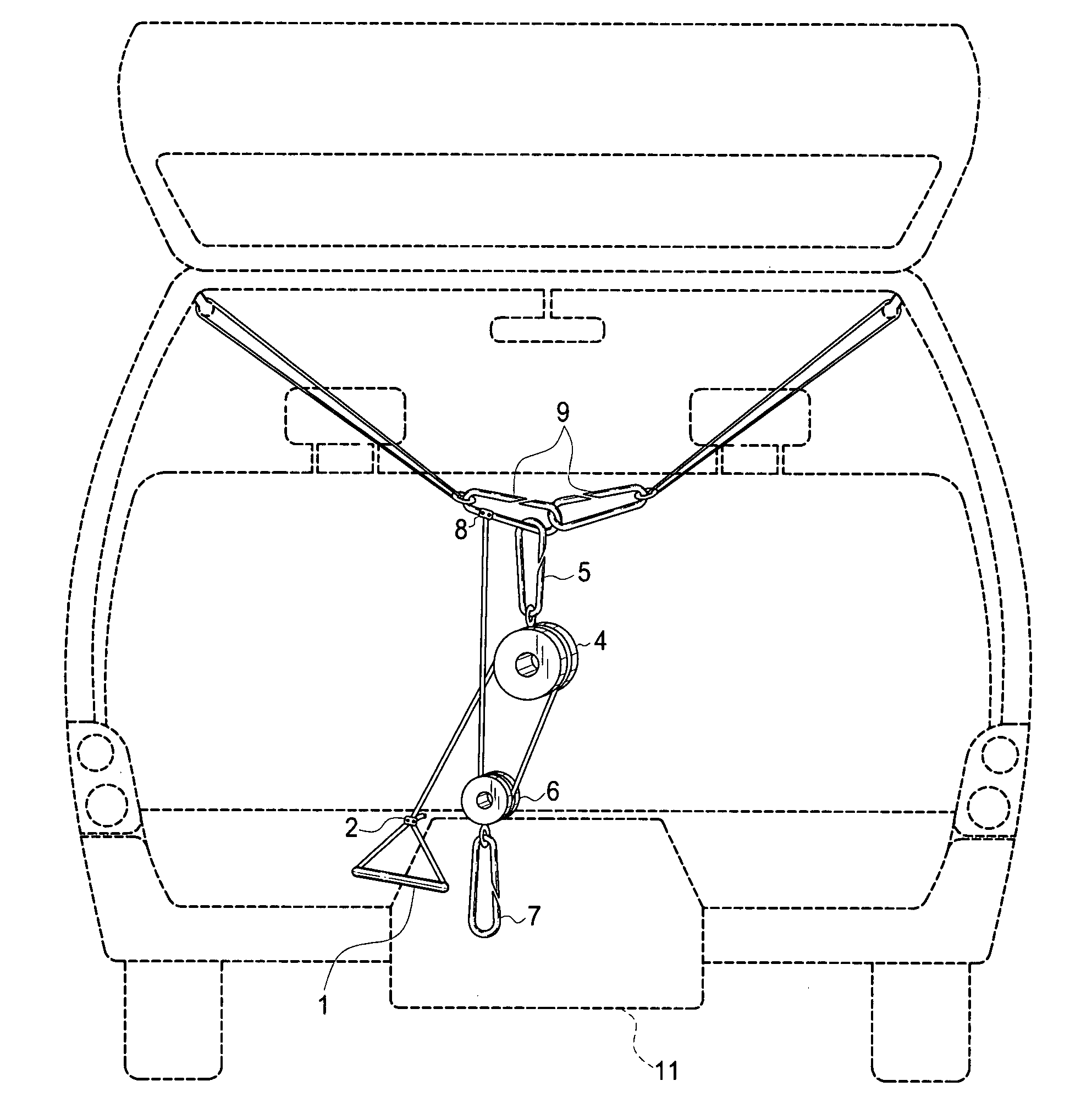 Apparatus and method to facilitate loading and unloading of passenger vehicle cargo
