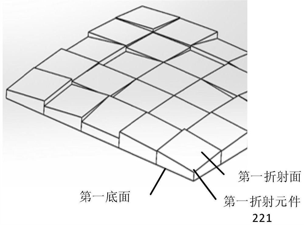 An optical switch and an optical transmission method through the optical switch