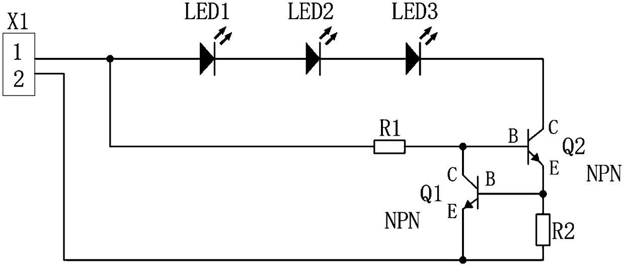 Alarm bell circuit with self-adaptive voltage