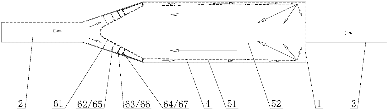 An exhaust muffler suitable for exhaust heat and electricity recovery