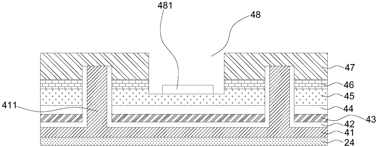 Superstructure LED chip and preparation method thereof