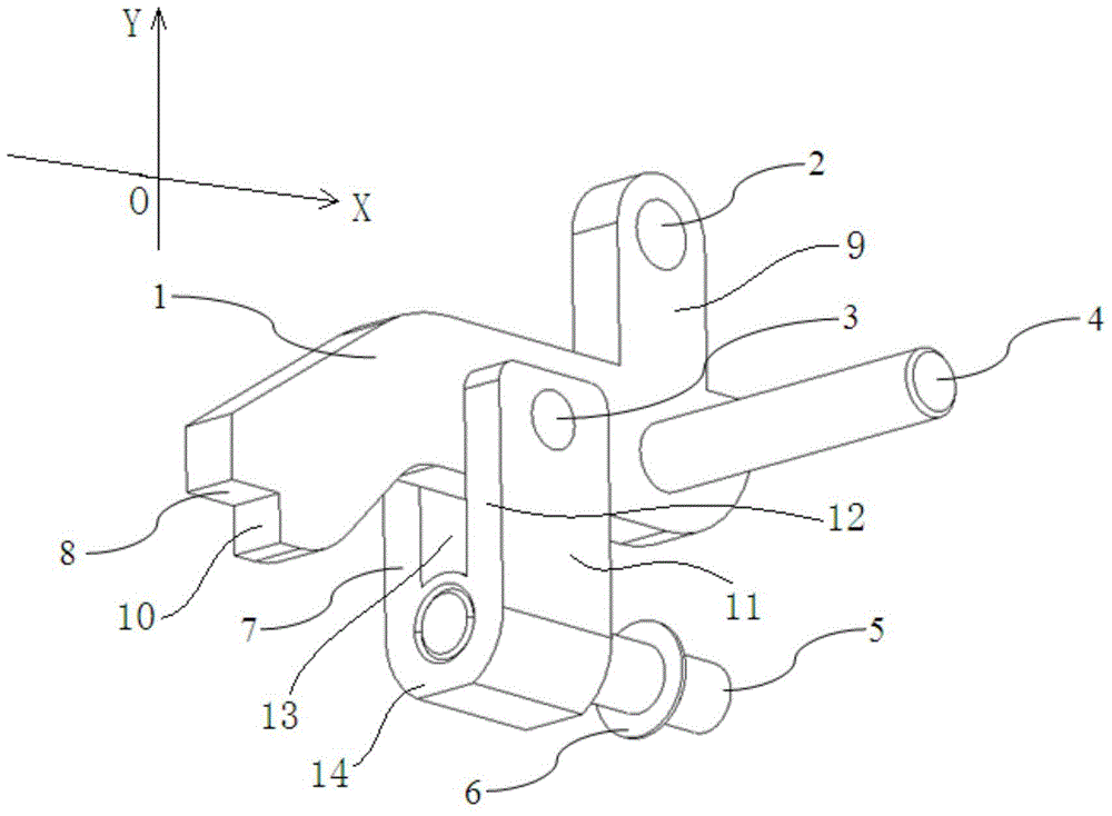 Transmission quick-loading spreader and transmission lifting structure