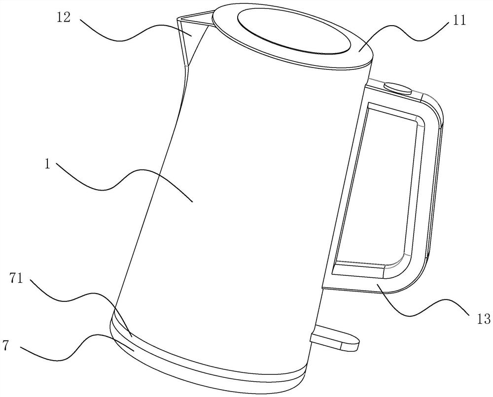 Tea and water separation kettle