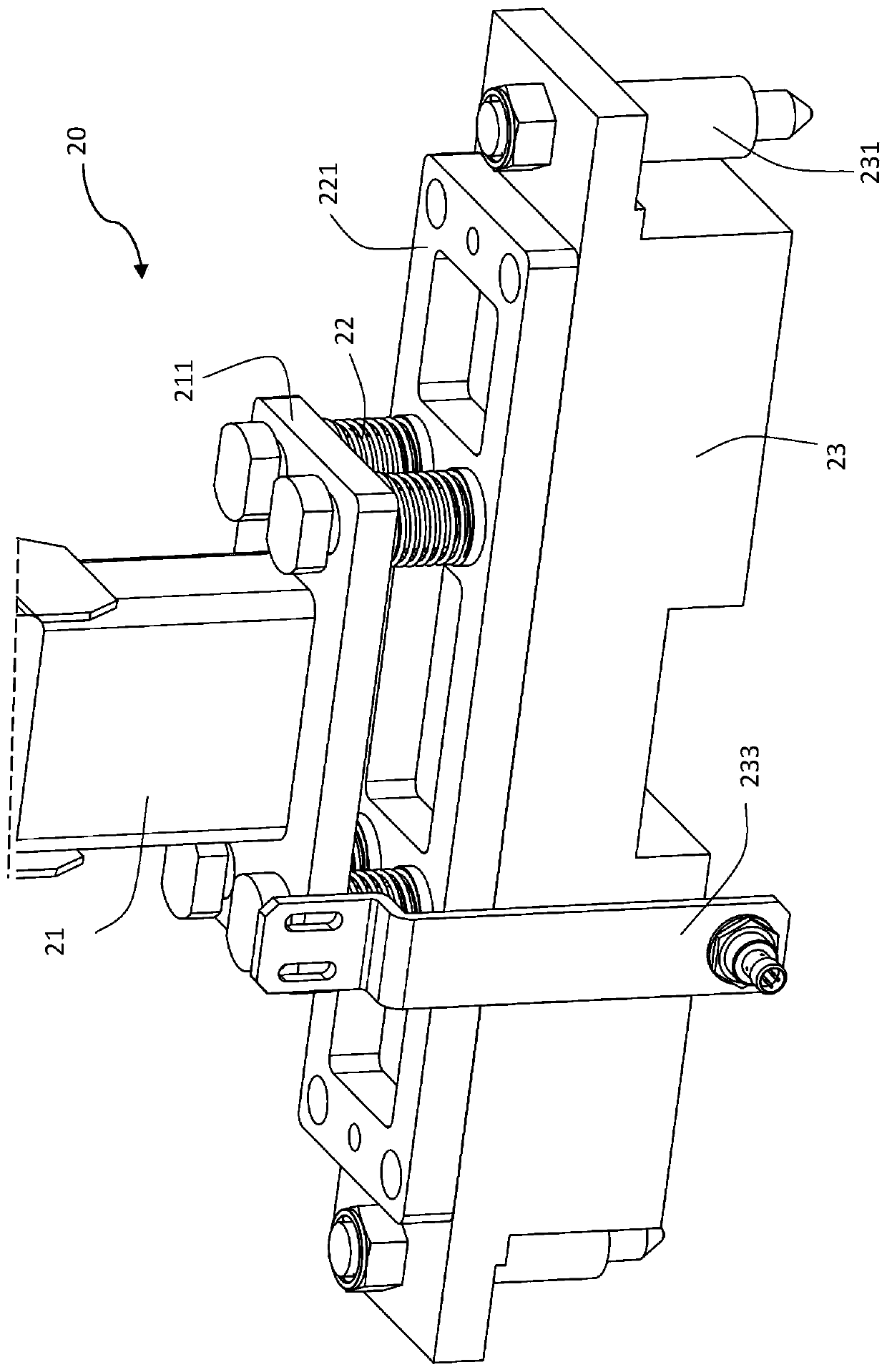 Clamping jaw mechanism