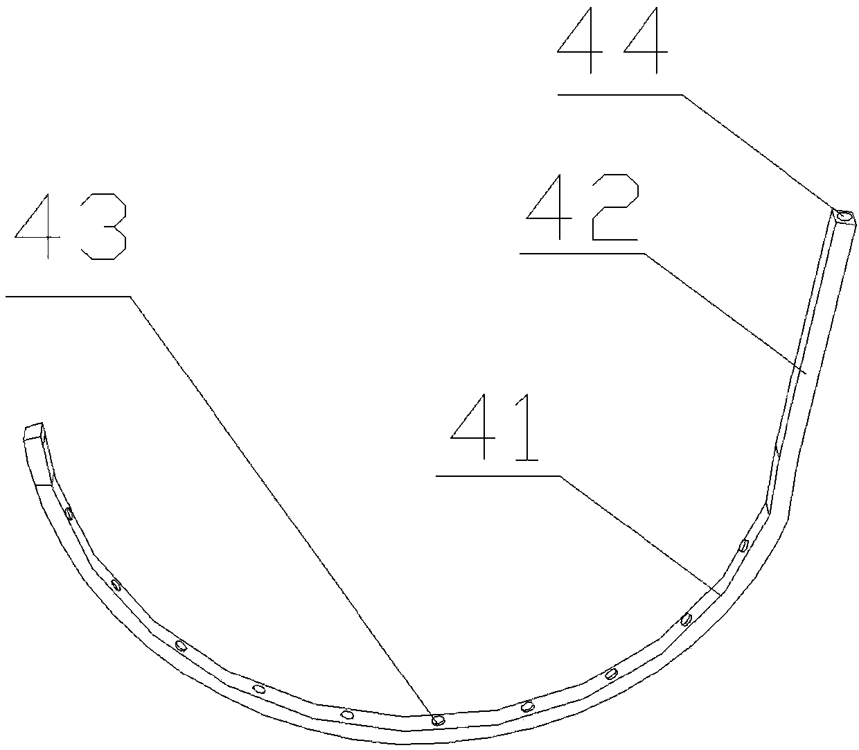 Infrared camera having dust collection structure