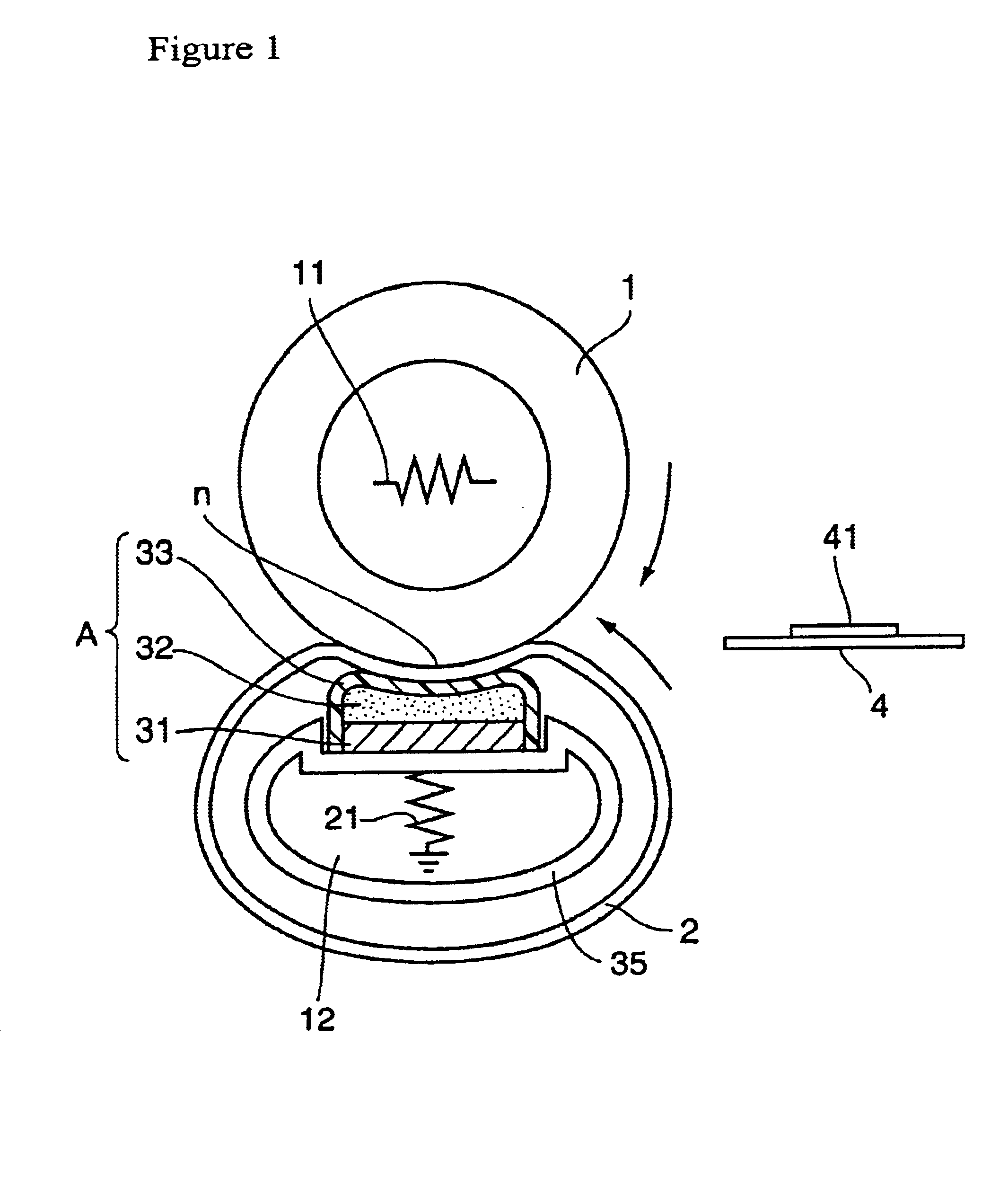 Sliding member for electrophotographic apparatus and fixing device using the same