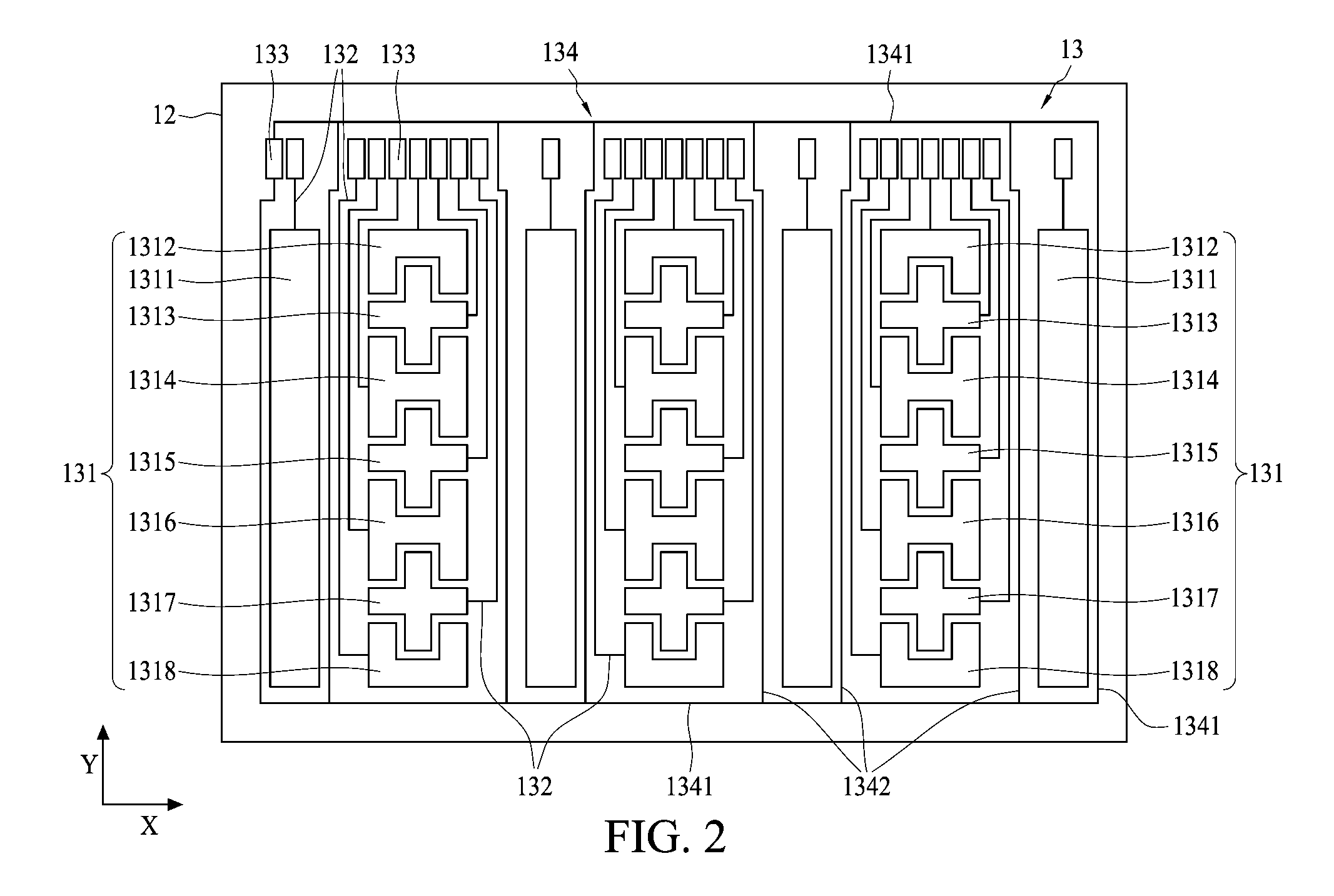 Display with in-cell touch sensor