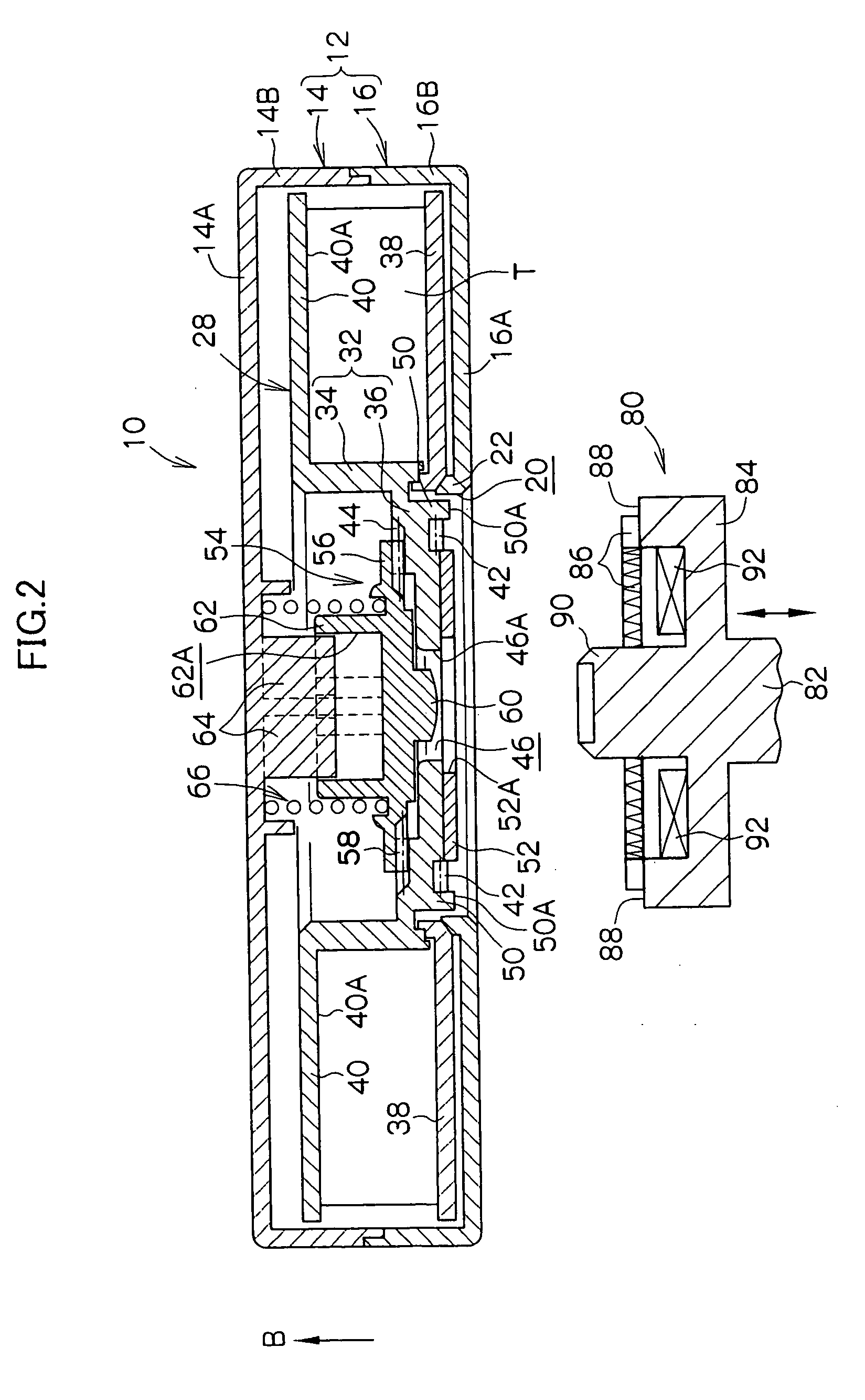 Reel, recording tape cartridge and method of manufacturing the reel