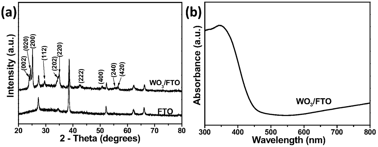 Enzyme-free glucose photoelectrochemical sensor, and detection method of enzyme-free glucose concentration