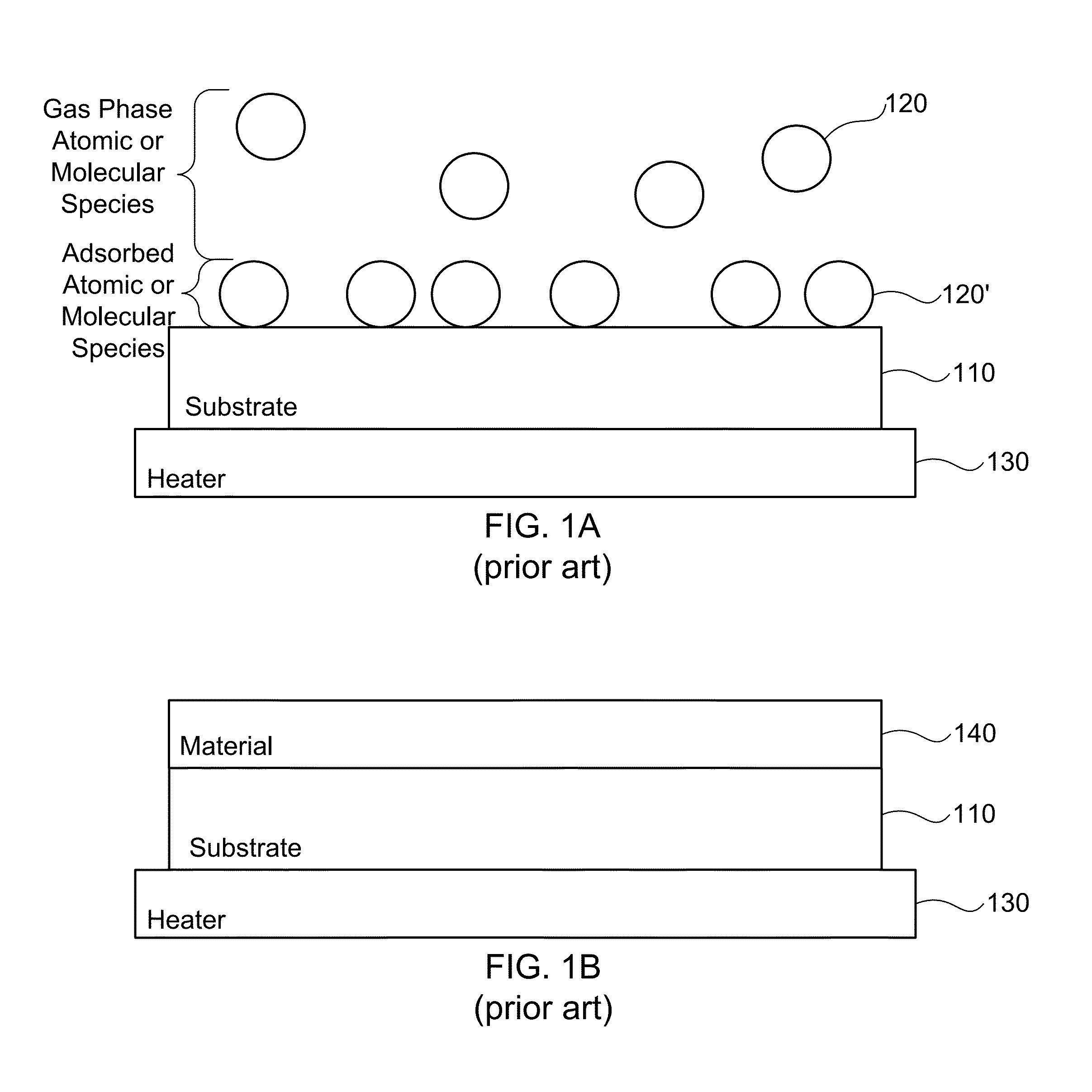Systems and methods for enhancing mobility of atomic or molecular species on a substrate at reduced bulk temperature using acoustic waves, and structures formed using same