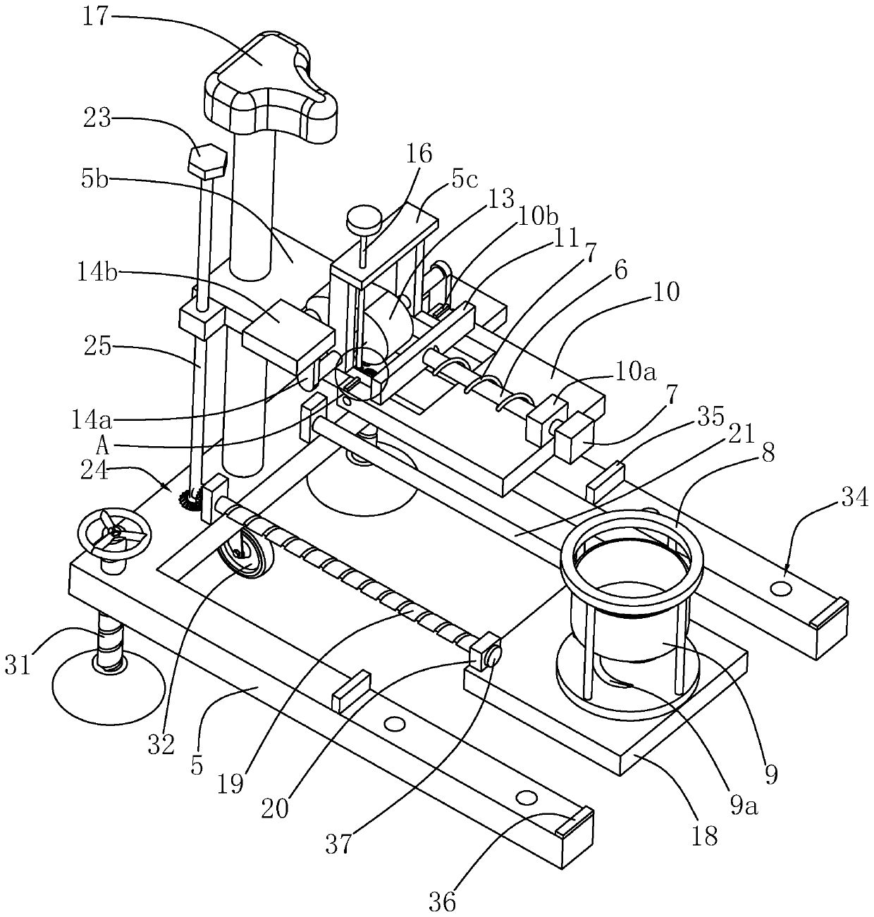 Concrete drilling and coring machine