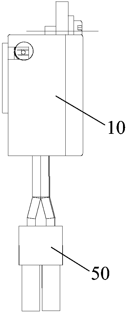 Damping door lock and washing machine