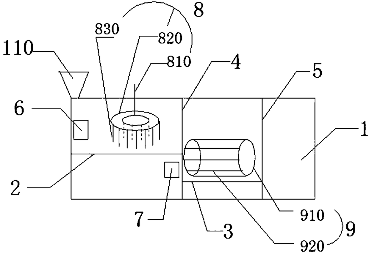 Tea deblocking device