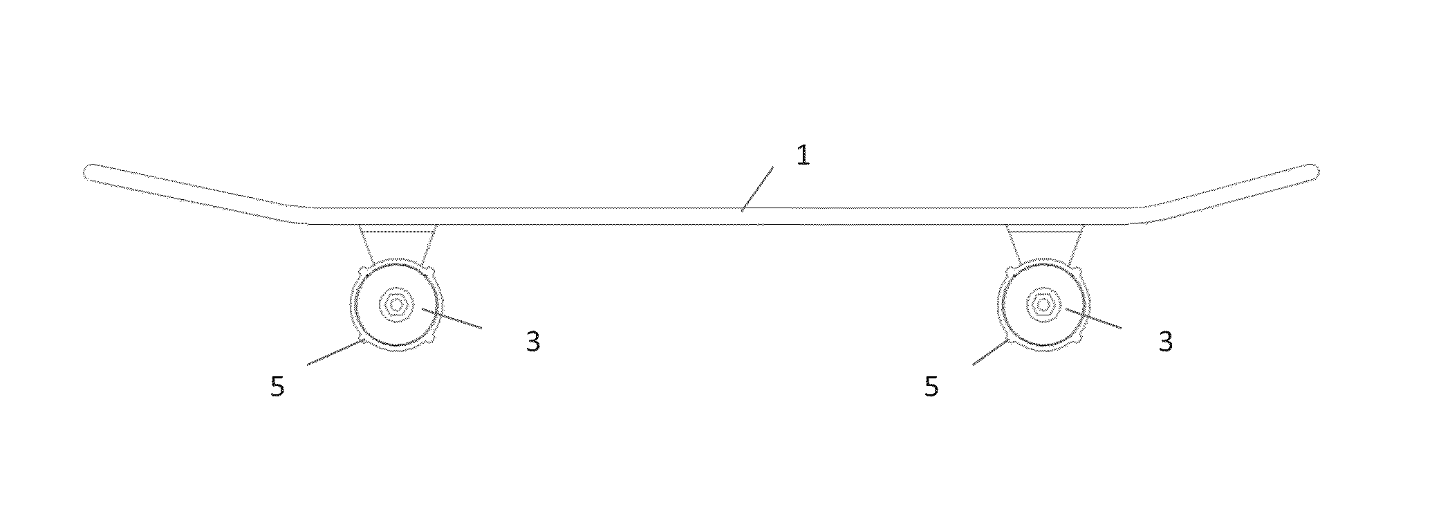 Device for limiting rotation of a wheel
