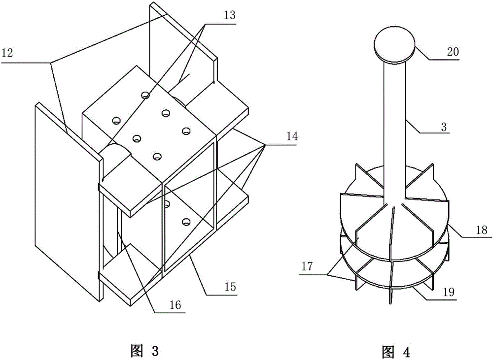 Hoisting overturning device for concrete tower drum and hoisting overturning method