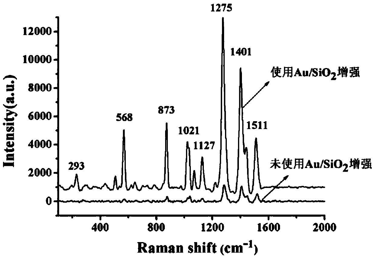 Method for rapidly detecting volatile formaldehyde by surface enhanced Raman scattering (SERS) and application of method
