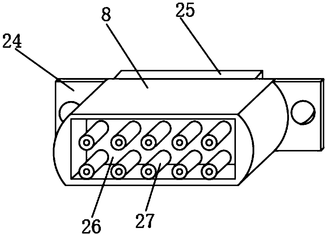 Expandable processing board based on high-speed and high-density connector