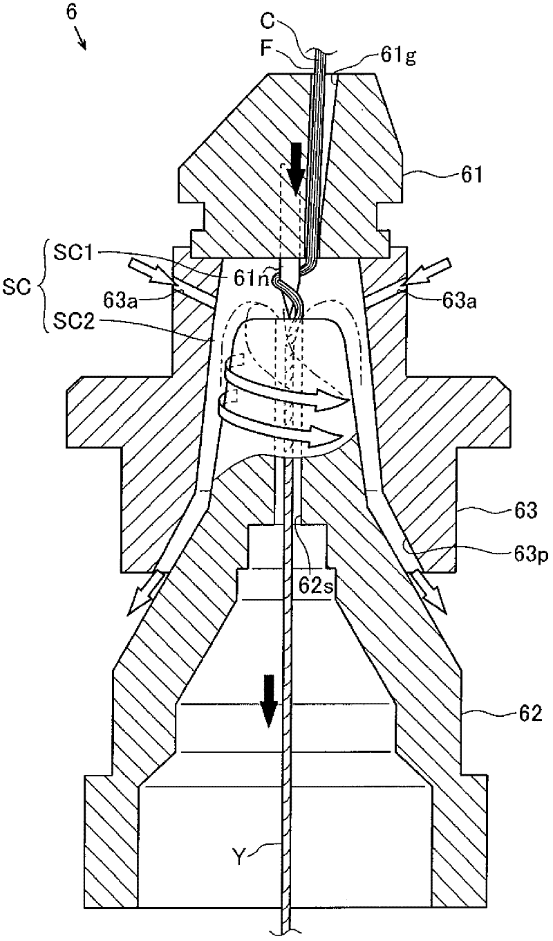Core wire supply apparatus and spinning machine having the same