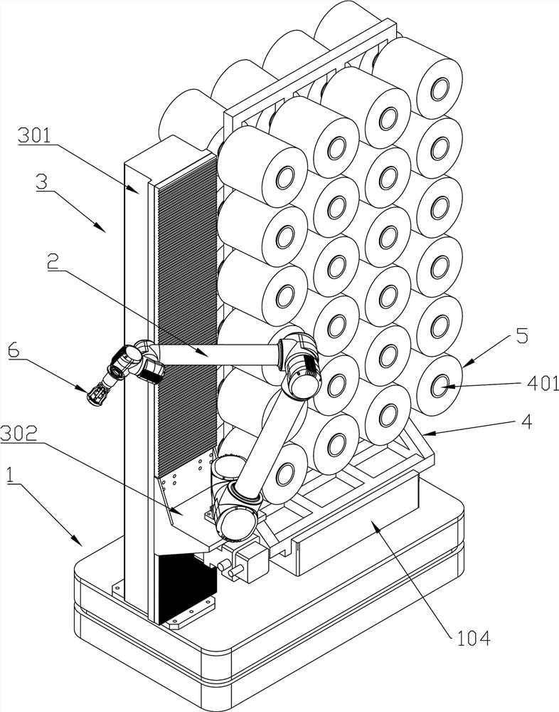 Intelligent wire feeding robot and wire feeding method thereof