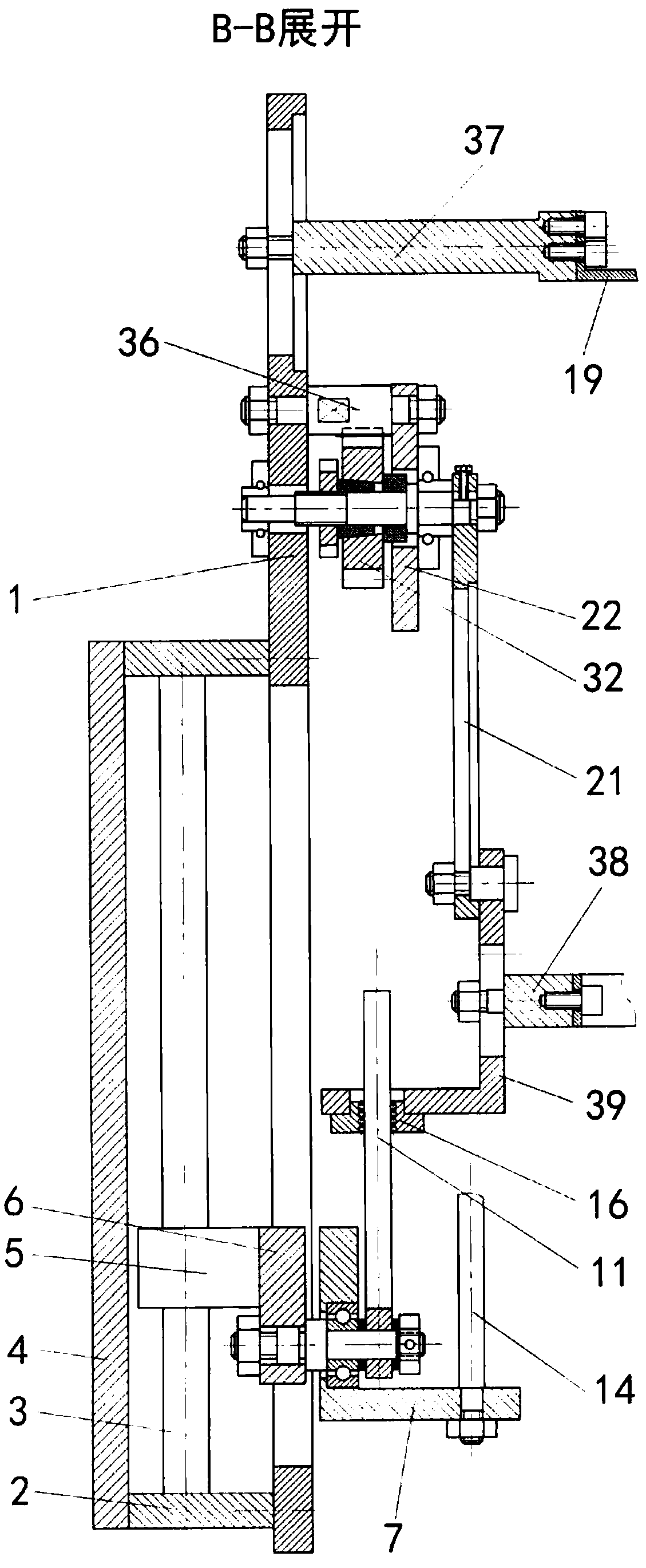 Palm-type manipulator with double-drive crank-slider parallel mechanism with finger displacement and indexing